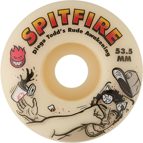SPITFIRE TODD F4 99A RUDE AWAKING 53.5MM WHEELS SET
