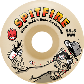 SPITFIRE TODD F4 99A RUDE AWAKING 55.5MM WHEELS SET