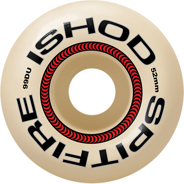 SPITFIRE WAIR F4 99A LOCK-IN CLASSIC 52mm NATURAL WHEELS SET