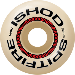 SPITFIRE WAIR F4 99A LOCK-IN CLASSIC 52mm NATURAL WHEELS SET