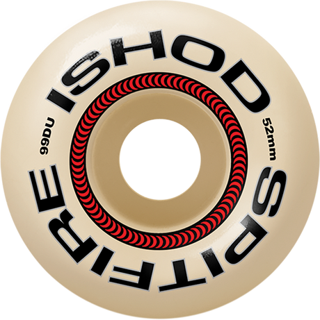 SPITFIRE WAIR F4 99A LOCK-IN CLASSIC 52mm NATURAL WHEELS SET