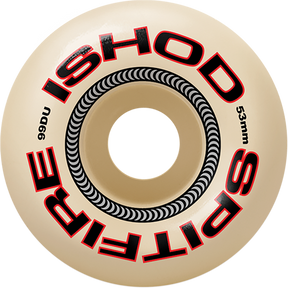 SPITFIRE WAIR F4 99A LOCK-IN CLASSIC 53mm 99a NATURAL WHEELS SET