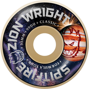 SPITFIRE WRIGHT F4 COSMIC CLASSIC 53mm 99a NATURAL WHEELS SET
