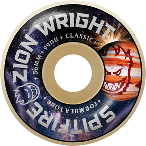 SPITFIRE WRIGHT F4 COSMIC CLASSIC 56mm 99a NATURAL WHEELS SET