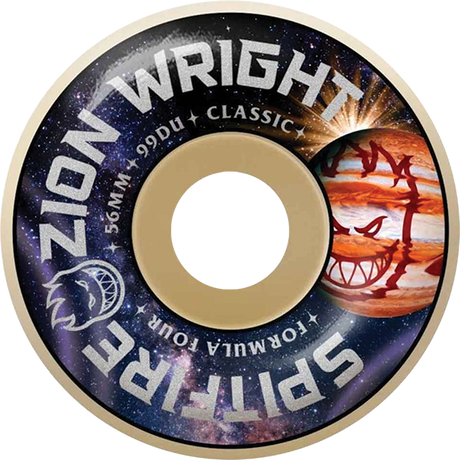 SPITFIRE WRIGHT F4 COSMIC CLASSIC 56mm 99a NATURAL WHEELS SET