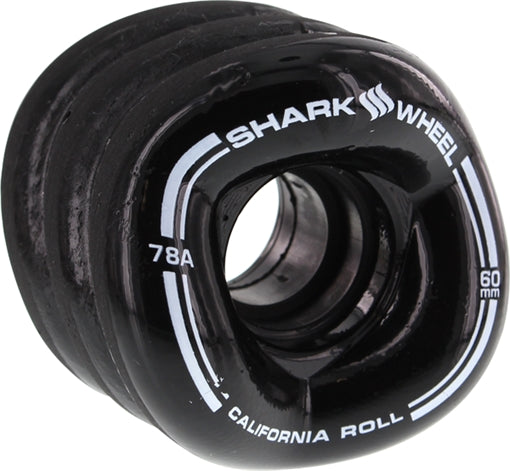 SHARK CALIFORNIA ROLL 60mm 78a BLACK set of 4 wheels