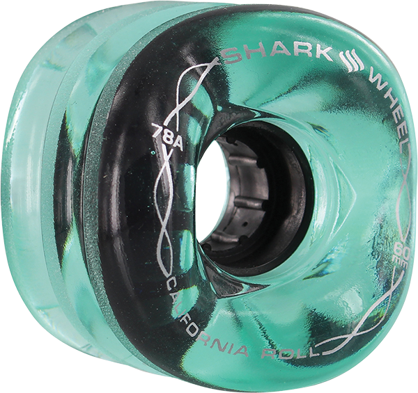 SHARK CALIFORNIA ROLL 60mm 78a EMERALD Wheels Set