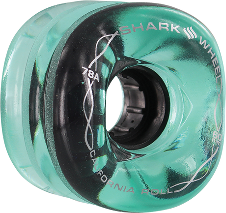 SHARK CALIFORNIA ROLL 60mm 78a EMERALD Wheels Set