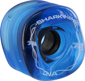 SHARK DNA 72mm 78a TRANS.SAPPHIRE WHEELS SET
