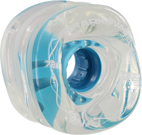 SHARK DNA 72mm 78a CLEAR/BLUE Wheels Set