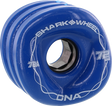 SHARK DNA 72mm 78a IBIZA BLUE WHEELS SET