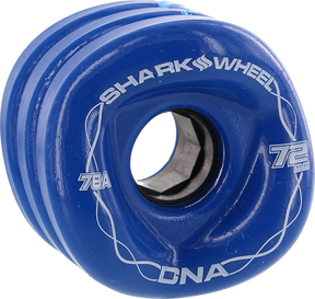 SHARK DNA 72mm 78a IBIZA BLUE WHEELS SET