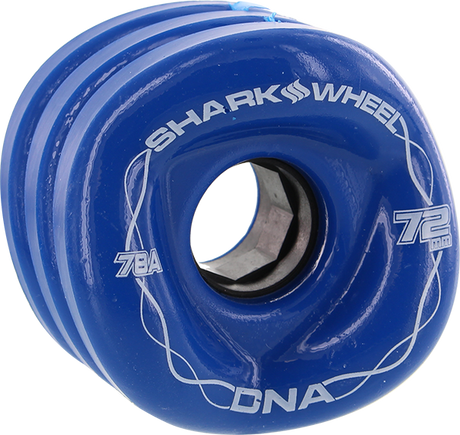 SHARK DNA 72mm 78a IBIZA BLUE WHEELS SET