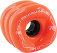 SHARK DNA 72mm 78a SOLID ORG/BLK WHEELS SET