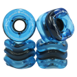 SHARK HIDECOMPLY CALIF.ROLL 60MM 78A SAPPHIRE WHEELS SET