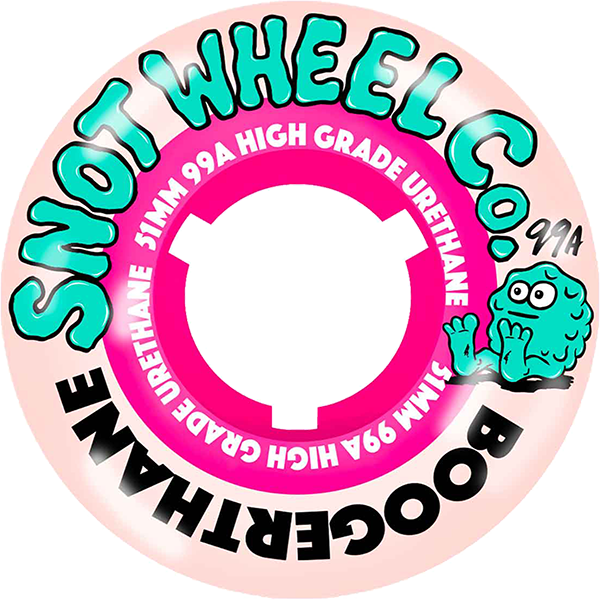 Snot Boogerthane Team Wheels Set Natural Pink 56mm 101a