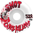 SNOT CURB KILLER CONICAL 52MM 99A WHITE WHEELS SET