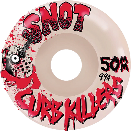 SNOT CURB KILLER 50MM 99A CONICAL NATURAL WHEELS SET