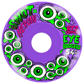 SNOT EYE BOOGERS 54MM 101A PURPLE WHEEL SET