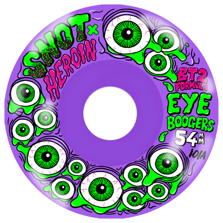 SNOT EYE BOOGERS 54MM 101A PURPLE WHEEL SET