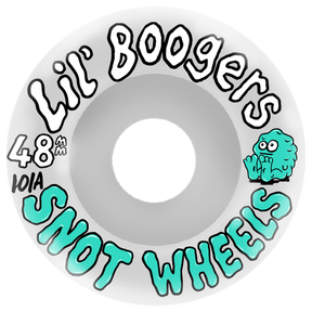 SNOT LIL BOOGERS 48MM 101A WHITE WHEEL SET