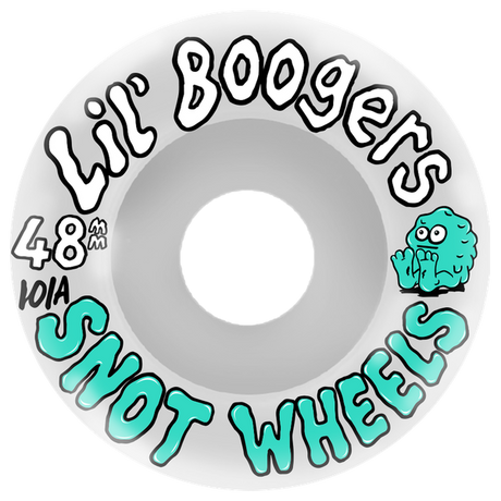 SNOT LIL BOOGERS 48MM 101A WHITE WHEEL SET