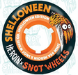 SNOT SHELLOWEEN 55MM 99A BLACK WHEELS SET