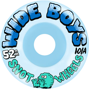 SNOT WIDE BOYS 52MM 101A ICE BLUE WHEELS SET