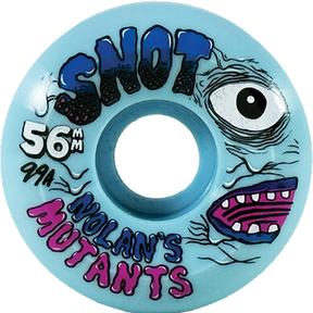 SNOT NOLAN HOUGHTON MUTATION 56MM 99A ICE BLUE WHEELS SET
