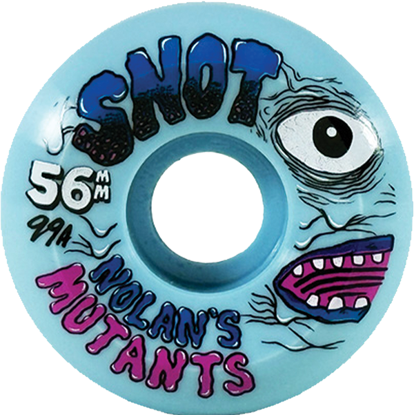 SNOT NOLAN HOUGHTON MUTATION 56MM 99A ICE BLUE WHEELS SET