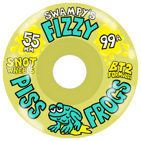 SNOT SWAMPY FIZZY PISS FROGS 55MM 99A OLIVE WHEEL SET