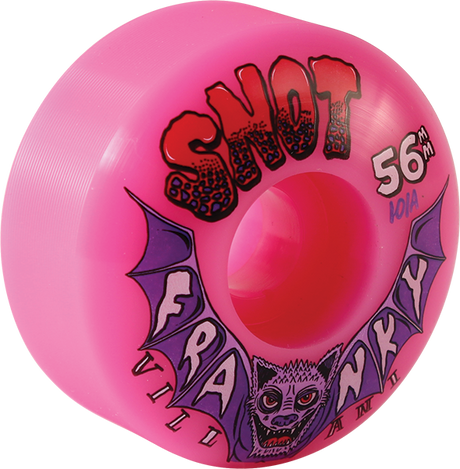 SNOT VILLANI CLASSIC 56MM 101A NEON PINK WHEELS SET