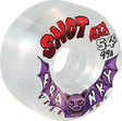 SNOT VILLANI CONICAL 54MM 99A CLEAR WHEELS SET