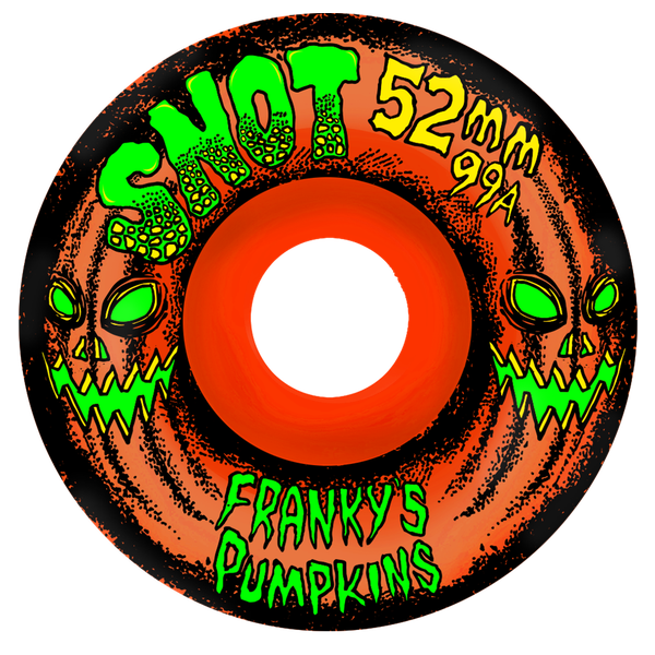 SNOT VILLANI PUMPKINS 52MM 99A ORANGE WHEEL SET