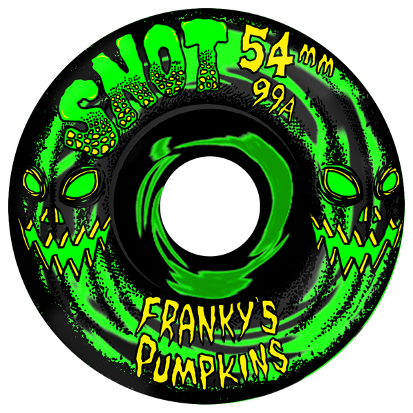 SNOT VILLANI PUMPKINS 54MM 99A GREEN WHEEL SET