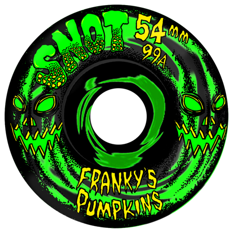 SNOT VILLANI PUMPKINS 54MM 99A GREEN WHEEL SET
