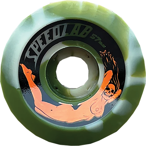 SPEEDLAB BOMBSHELLS 57mm 99a LE CAMO SWIRL WHEELS SET