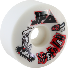SPEEDLAB JFA 63mm 101a WHITE Wheels Set