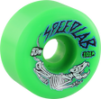 SPEEDLAB LAB RAT 53mm 101a GREEN WHEELS SET