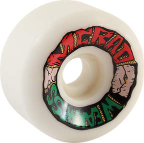 SPEEDLAB MCRAD WEAKNESS 60mm 101a WHITE WHEELS SET