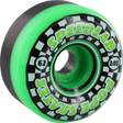 SPEEDLAB SPEEDSTERS 62mm 101a BLK/GREEN WHEELS SET