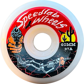 SPEEDLAB OUTLAW 60MM 97A WHT WHEELS SET