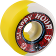 SPEEDLAB ADAMS SLAPPY HOUR 58mm 99a WHT/YEL SWIRL WHEELS SET