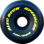 SPEEDLAB ALEC BECK PRO 58mm 101a BLACK/YEL WHEELS SET
