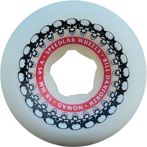 SPEEDLAB DANFORTH NOMAD 58MM 95A WHITE WHEELS SET