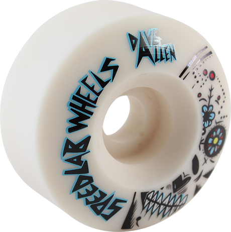 SPEEDLAB DAVE ALLEN PRO 60mm 101a WHITE Wheels Set