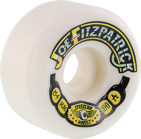 SPEEDLAB JOE FITZPATRICK PRO 54mm 100a WHT WHEELS SET