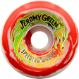 SPEEDLAB GREEN PRO SE 59mm 99a RED/WHT SWIRL WHEELS SET