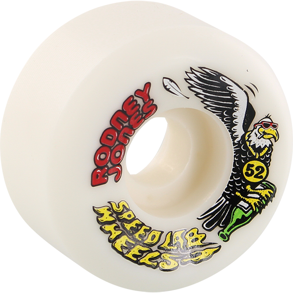 SPEEDLAB RODNEY JONES PRO 52mm 101a WHITE WHEELS SET