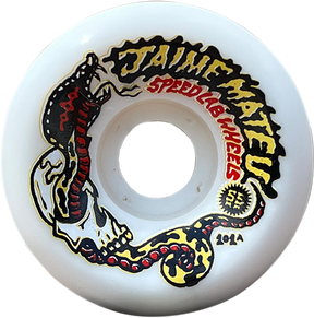 SPEEDLAB JAIME MATEU PRO 55mm 101a WHITE WHEELS SET